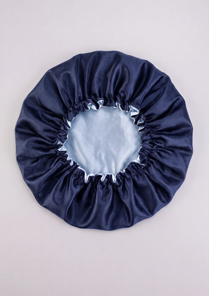 Satin Schlafhaube - Verstellbare Satin-Haarwickel