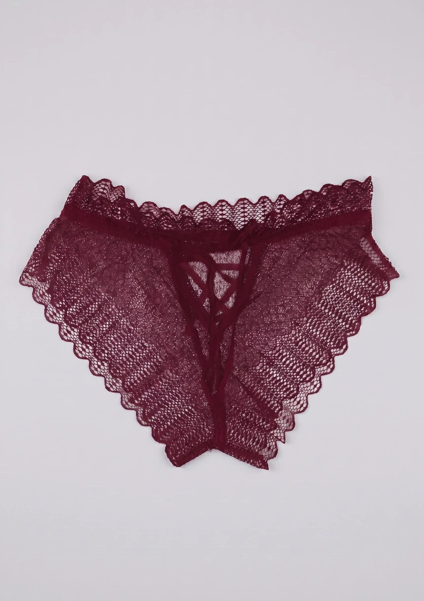 Spitzenunterhosen mit Bändern