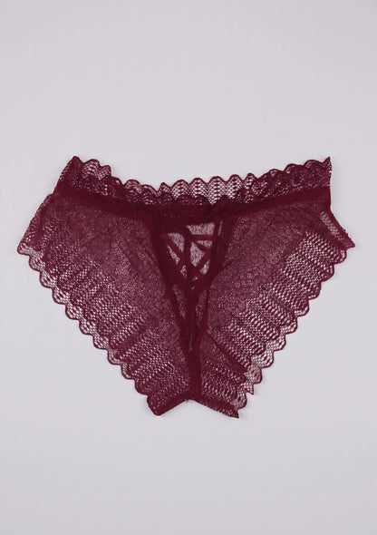 Spitzenunterhosen mit Bändern