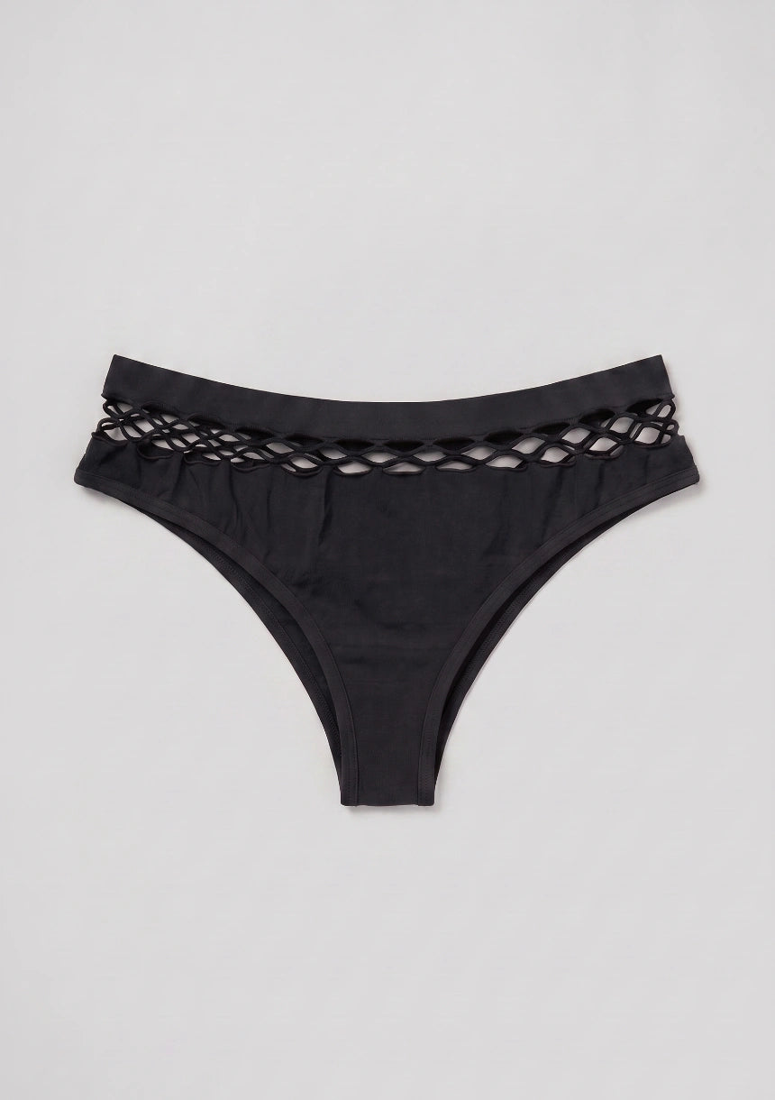 Spitzen-Mesh String-Tangas