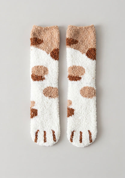 Pfotenabdruck Socken