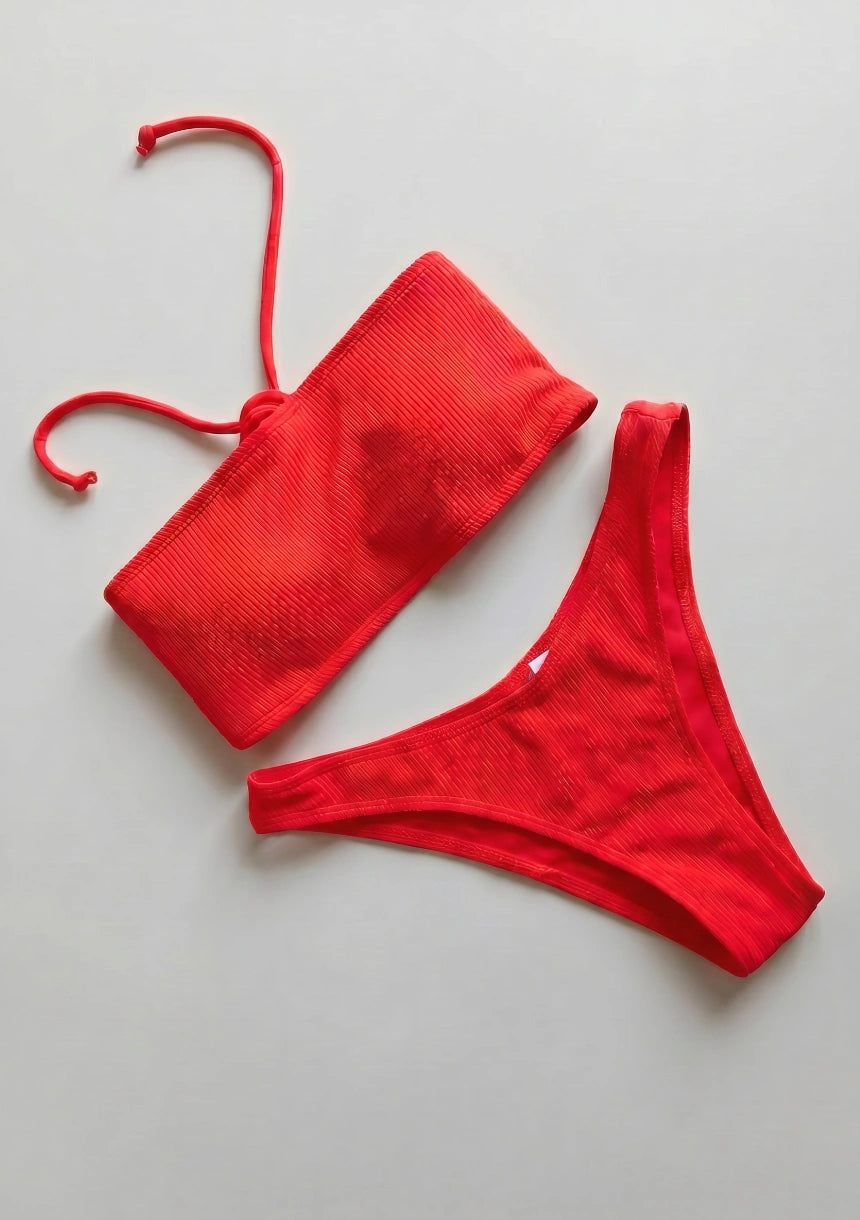 Bandeau-Bikini-Set
