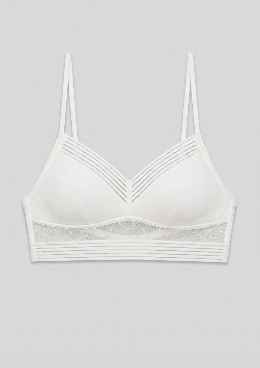 Bralette mit tiefem Verschluss