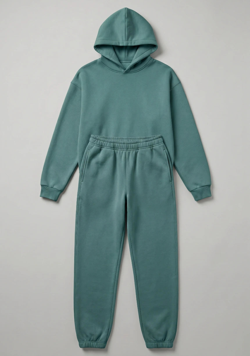 Lockerer, bequemer Hoodie-Set