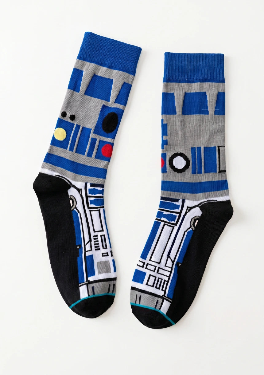 Herren lange Socken mit Star Wars Charakteren