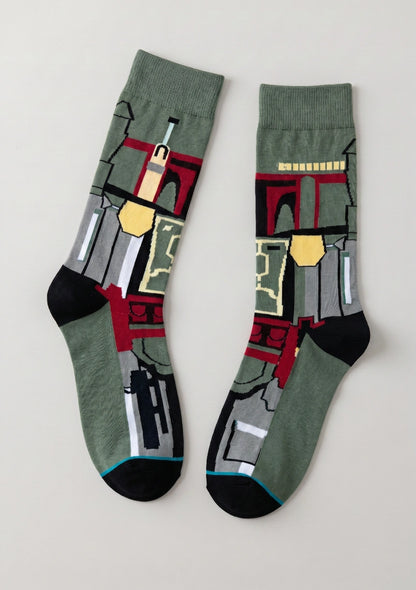 Herren lange Socken mit Star Wars Charakteren