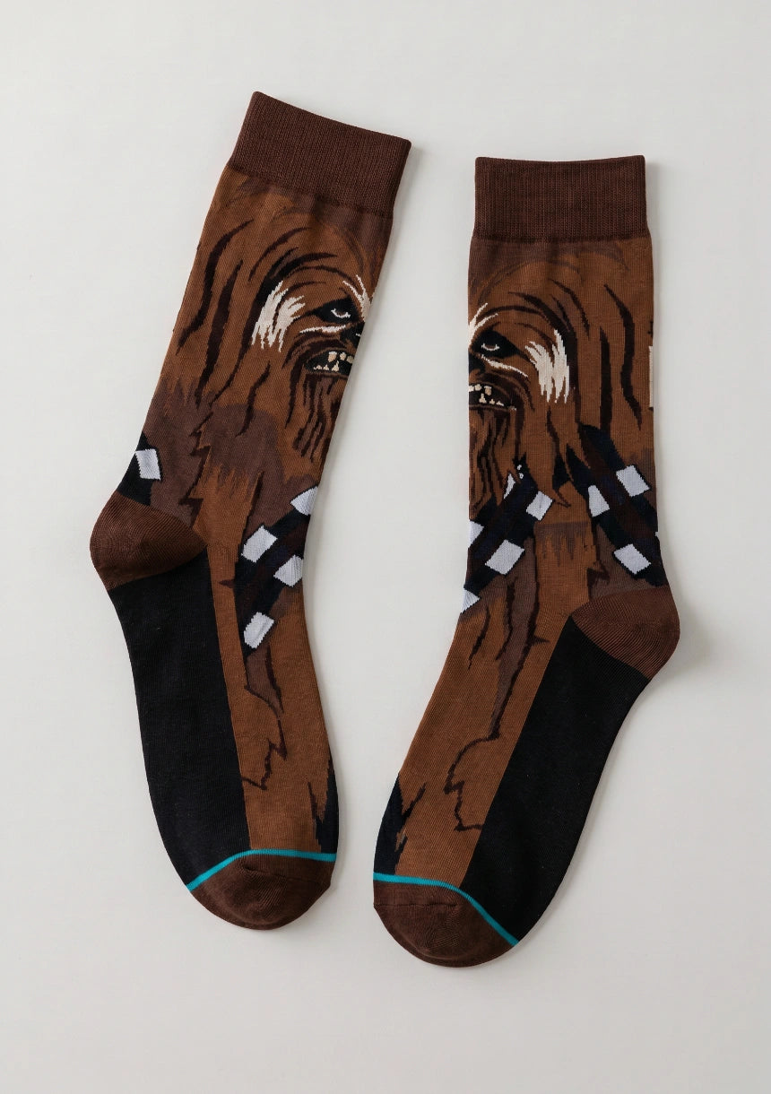 Herren lange Socken mit Star Wars Charakteren