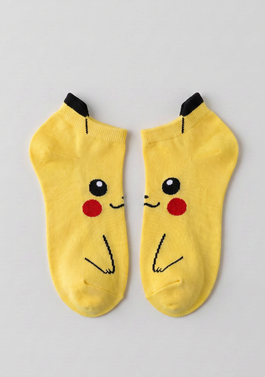 Kurze Socken mit Pokémon-Print