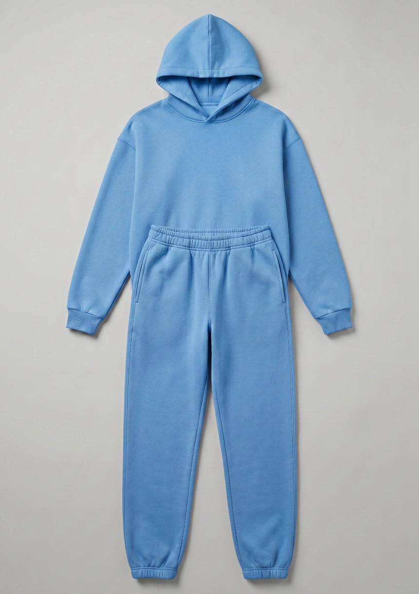 Lockerer, bequemer Hoodie-Set