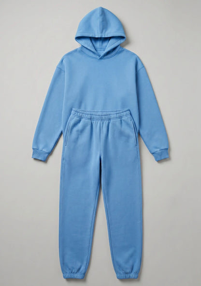 Lockerer, bequemer Hoodie-Set