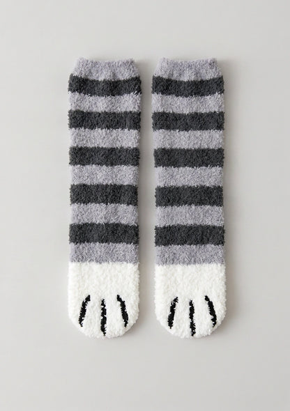 Pfotenabdruck Socken