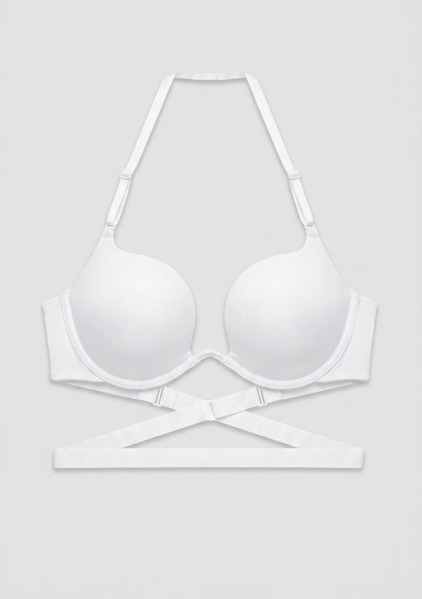 Push-up-BH mit tiefem Plunge-Ausschnitt