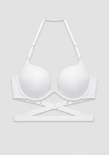 Push-up-BH mit tiefem Plunge-Ausschnitt