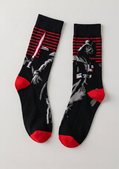 Herren lange Socken mit Star Wars Charakteren