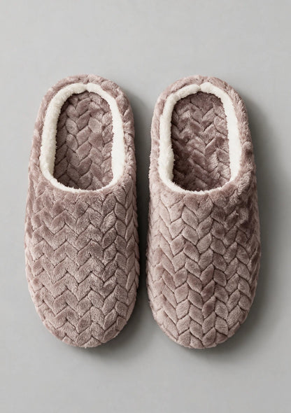 Woven Damenhausschuhe