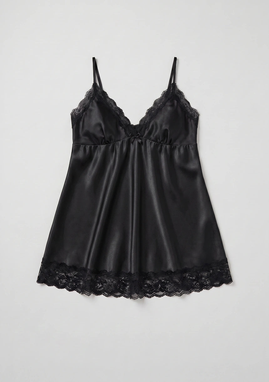 Plus-Size Spitzen-Nachtkleid