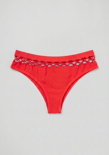 Spitzen-Mesh String-Tangas