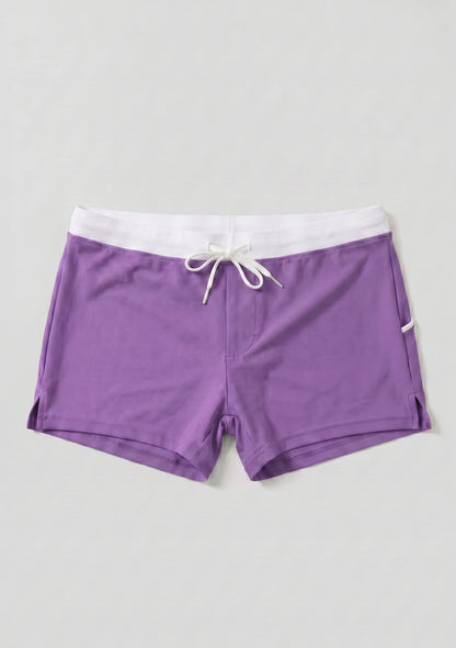 Kurze Schwimmshorts mit Tasche