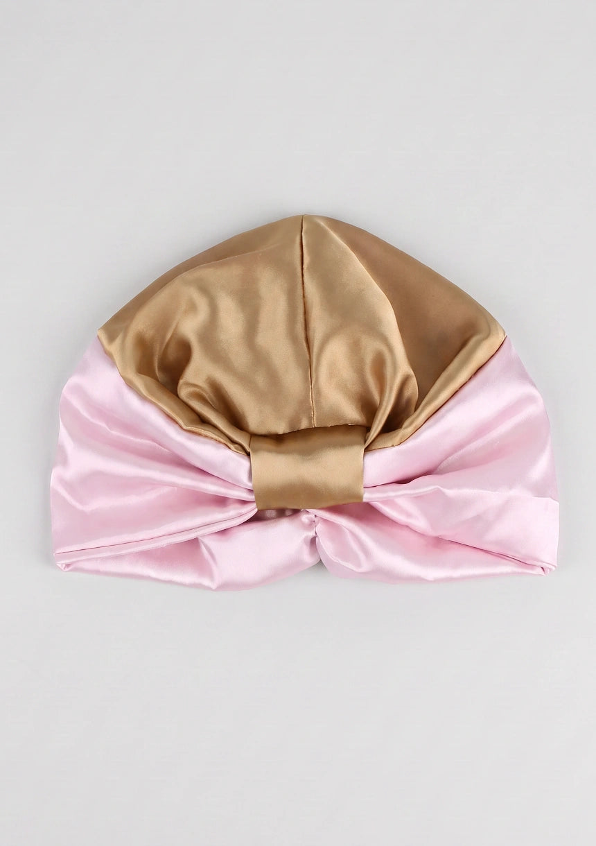 Klassische Satin Schlafhaube
