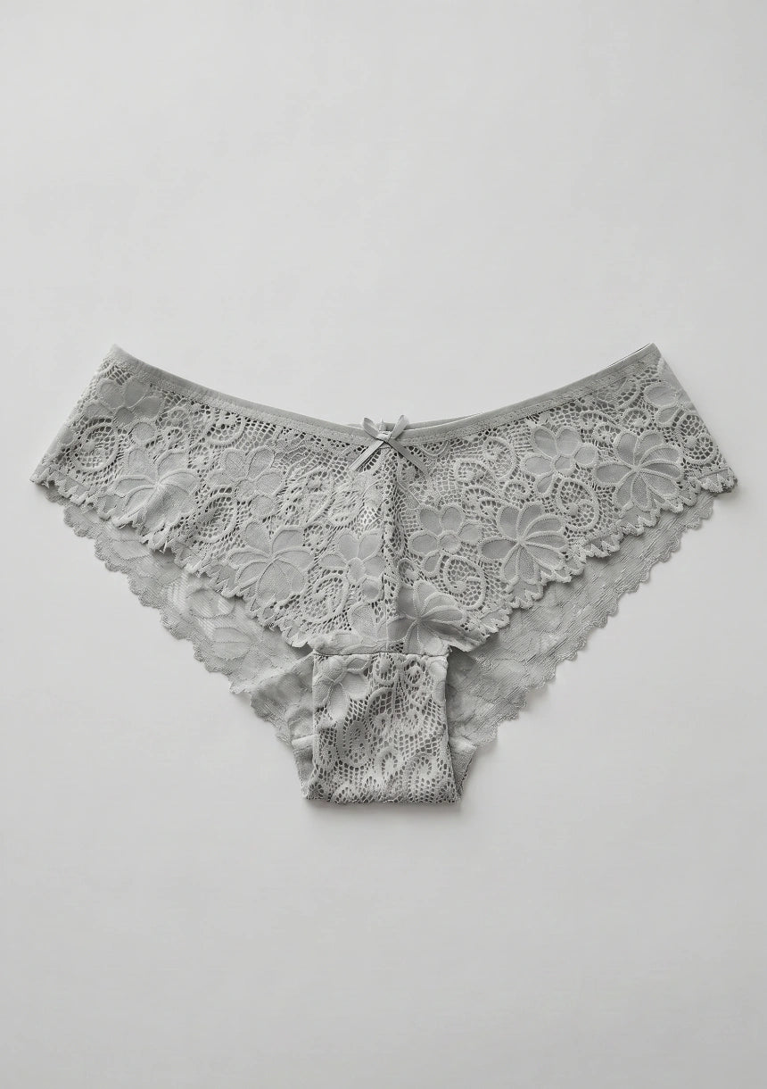 Spitzenunterhosen in Pastellfarben