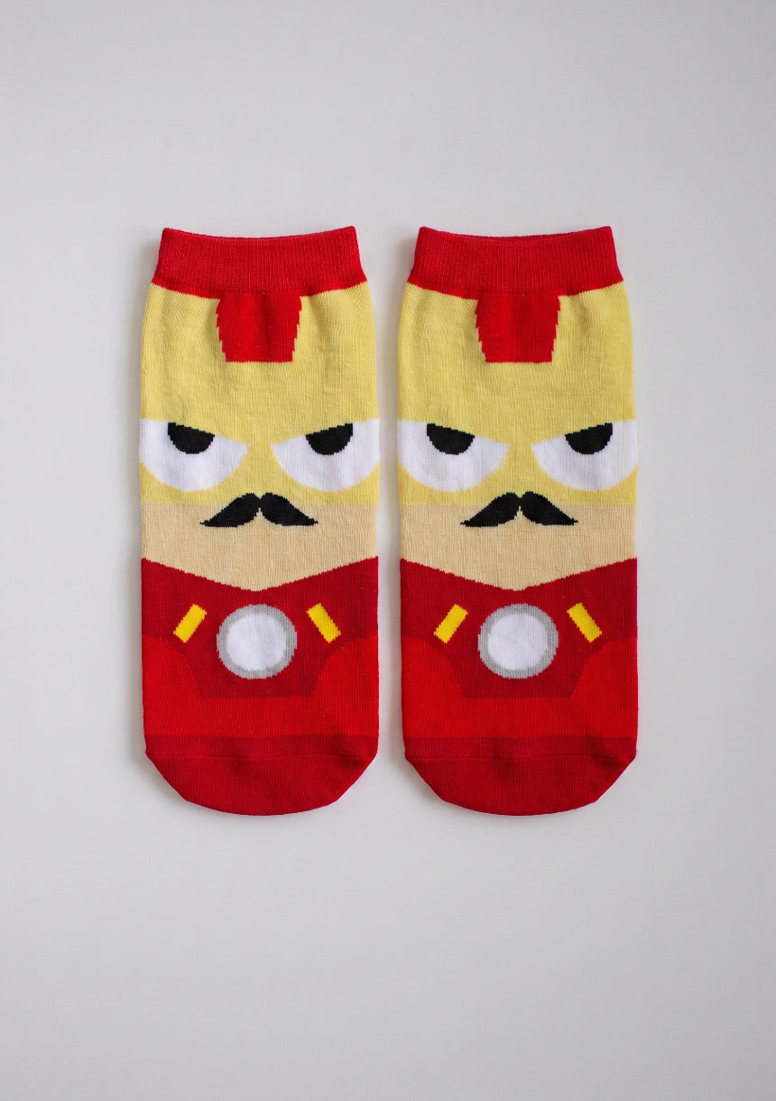 Herren Kurzsocken Superhelden