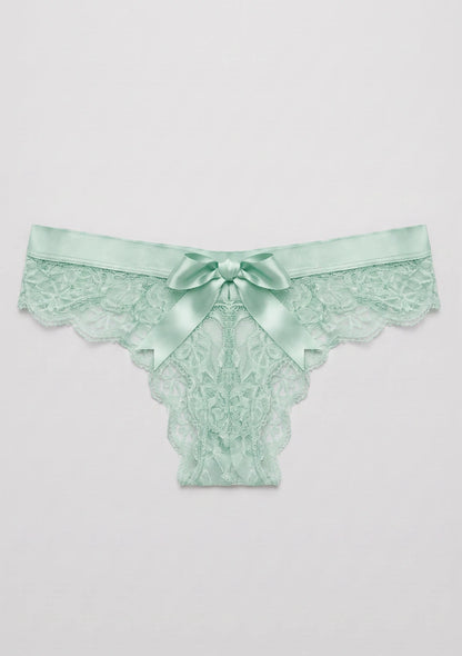 Spitzenunterhosen mit Schleifendetail am Rücken
