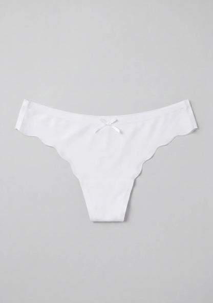 Nahtloser String mit wellenförmigem Finish