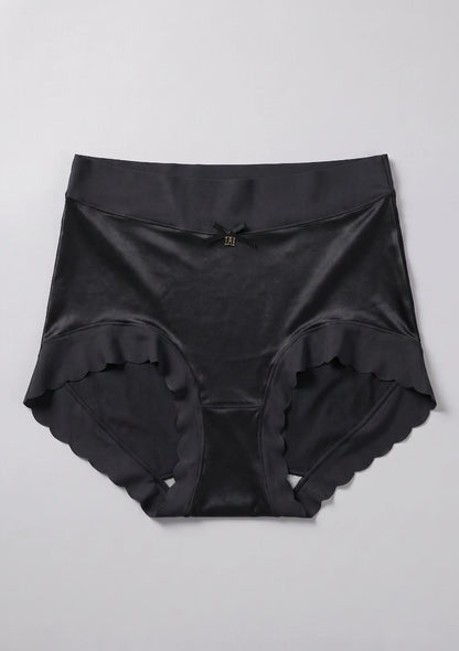 Nahtlose Hochtaillierte Slips mit Schleifendetail