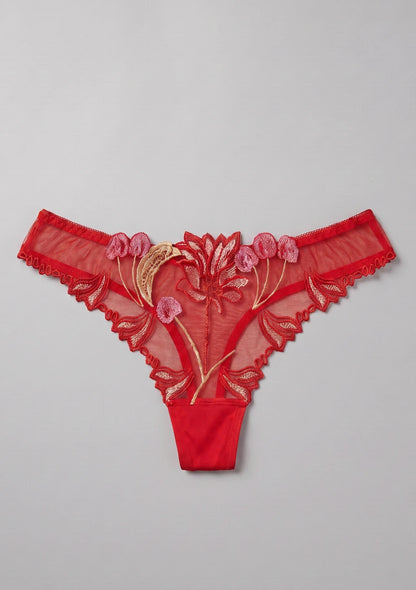 Spitzenunterhosen mit dekorativen Verzierungen
