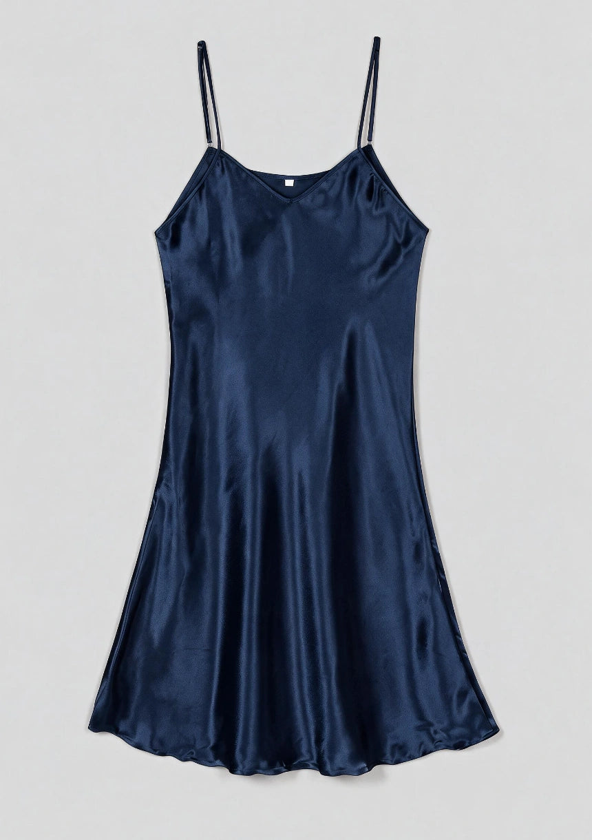 Seiden-Nachtkleid
