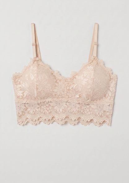 Spitzen-Bralette-Top