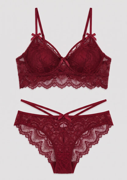 Spitzen-Lingerie-Set mit Bralette