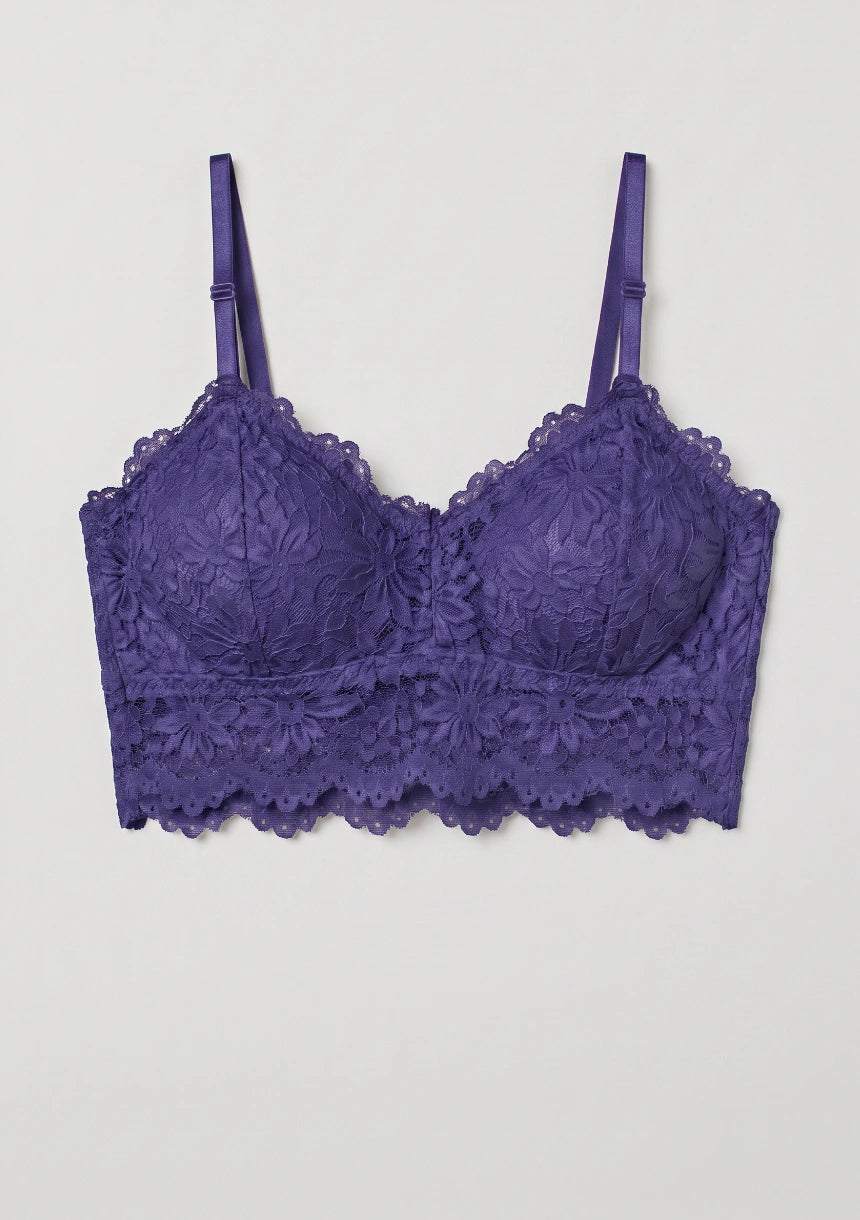 Spitzen-Bralette-Top