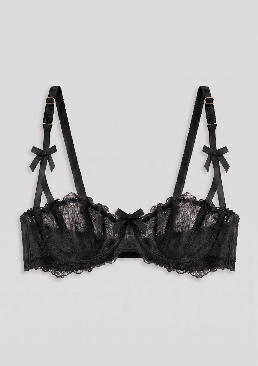 Spitzen-Bardot-BH