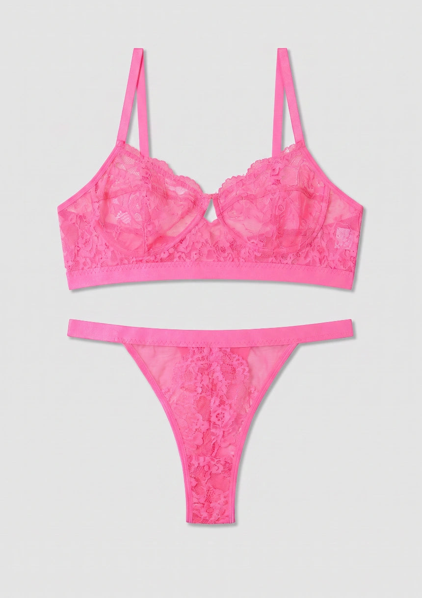 Spitzen-Lingerie-Set