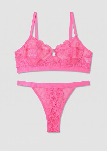Spitzen-Lingerie-Set