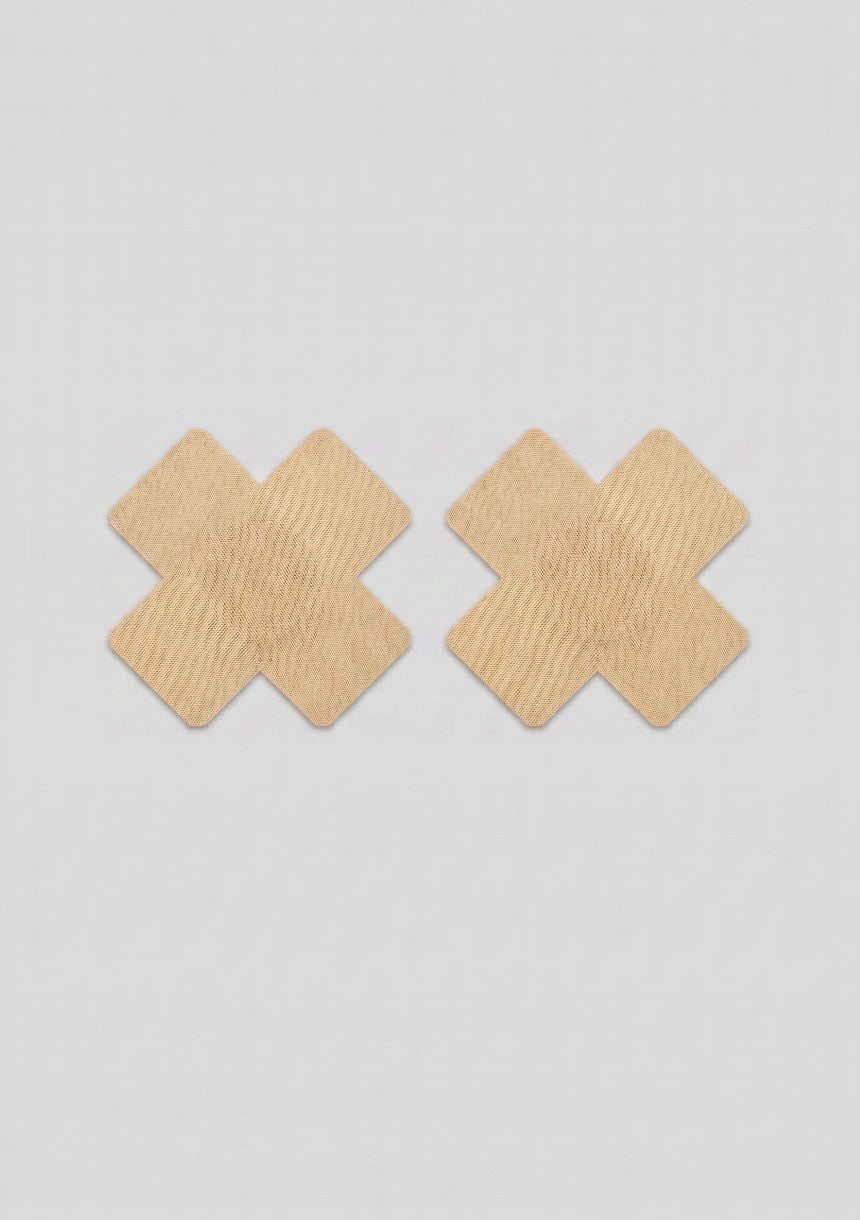 Nippelabdeckungen in 'X'-Form
