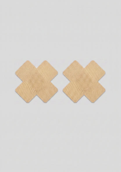 Nippelabdeckungen in 'X'-Form