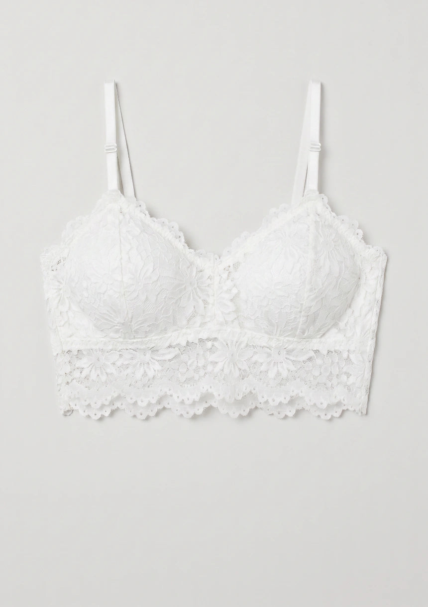 Spitzen-Bralette-Top
