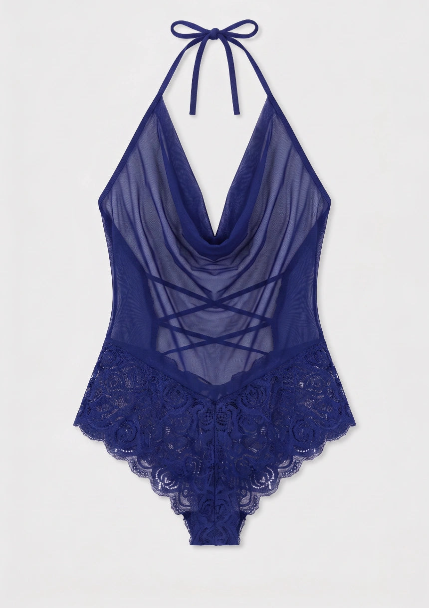 Spitzen-Front Bodysuit