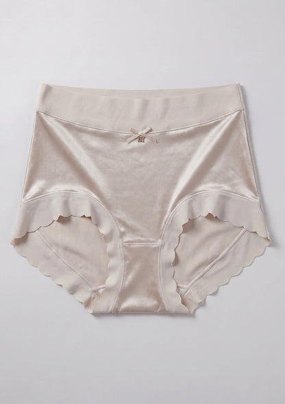 Nahtlose Hochtaillierte Slips mit Schleifendetail