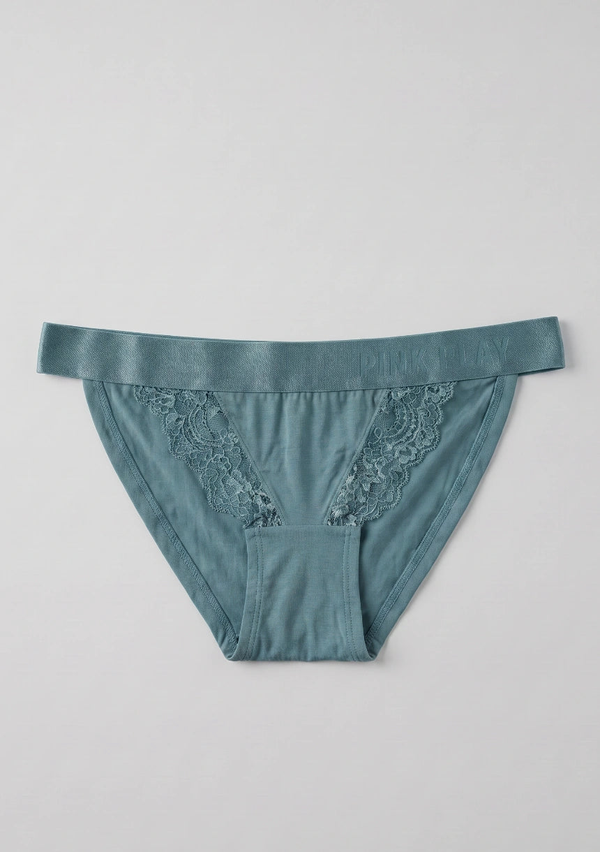 Spitzenunterhosen mit elastischem Bund