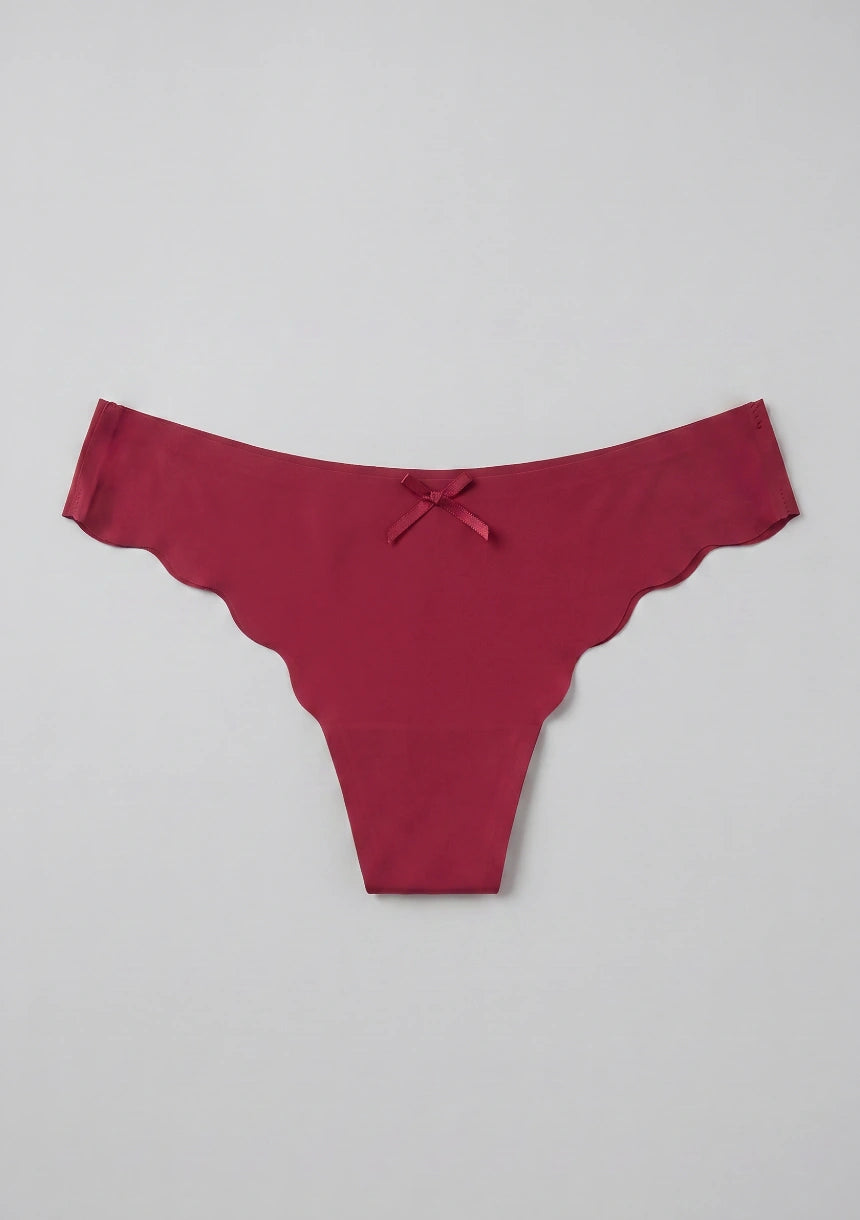 Nahtloser String mit wellenförmigem Finish