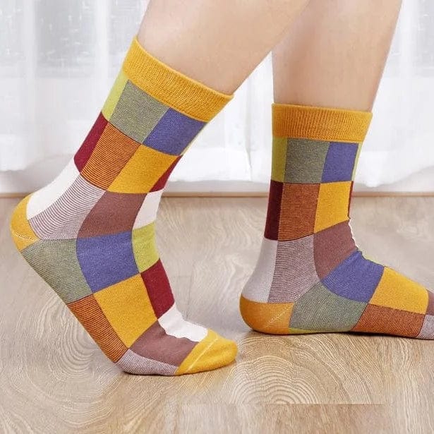 Mehrfarben 5er-Pack bunte Herrensocken