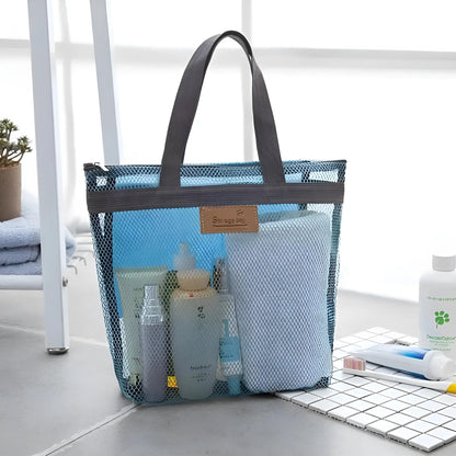 Mesh Beach Cosmetic Bag