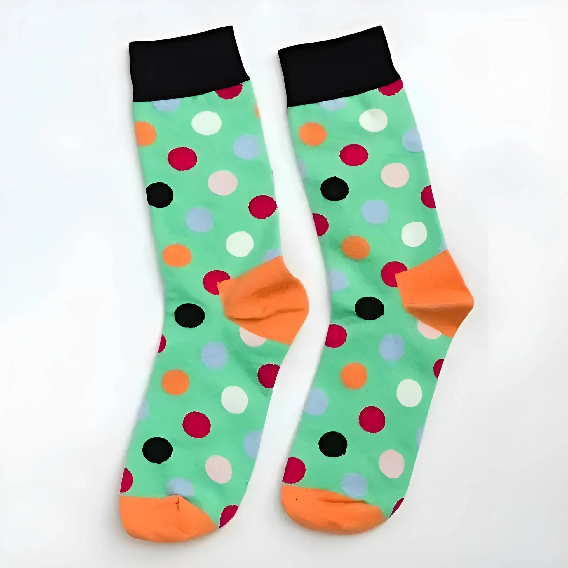 Mint Men's Polka Dot Socks