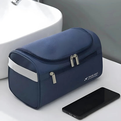 Navy Travel Grooming Kit for Men