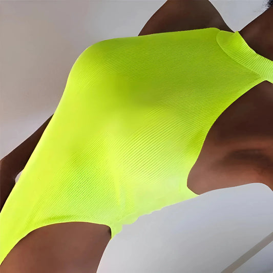 Neon-Coloured Body Suit