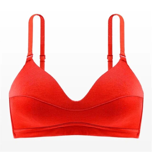 Orange Klassischer Bralette-BH