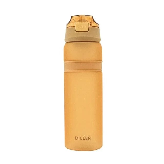 Orange Matte Wasserflasche